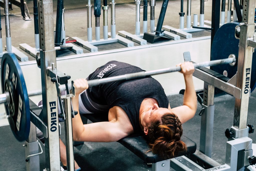 Bankdrücken/Bench Press - Camila