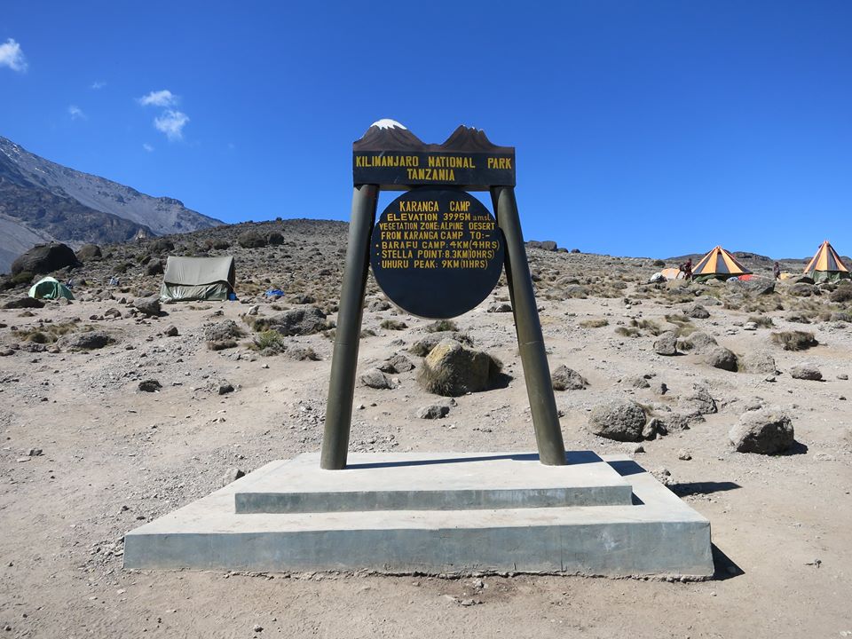 Marlene bezwingt den Kilimandjaro