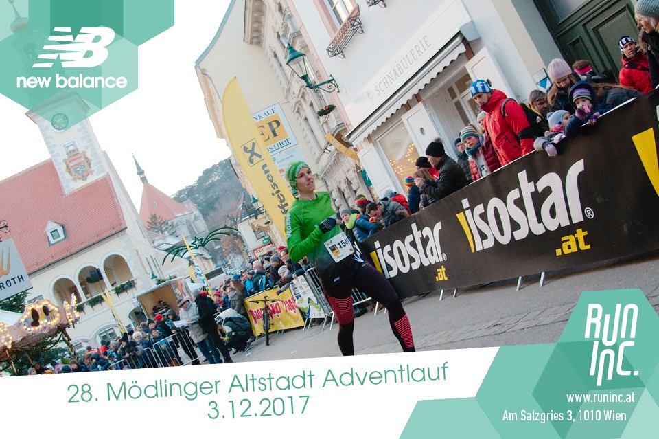 28. Mödlinger Altstadt Adventlauf am 3.12.2017